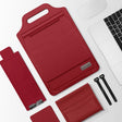 13 inch Multifunctional Mouse Pad Stand Handheld Laptop Bag(Red) - 13.3 inch by PMC TechLife | Online Shopping South Africa | PMC TechLife | Buy Now Pay Later Mobicred