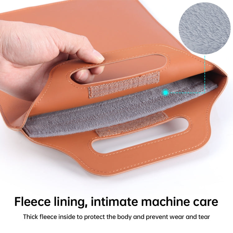 13 inch Multifunctional Mouse Pad Stand Handheld Laptop Bag(Grey)