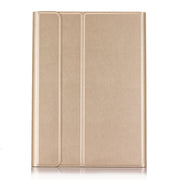 A700 Ultra-thin Bluetooth Keyboard Leather Case For Samsung Galaxy Tab S8 11 inch SM-X700 / SM-X706(Gold)