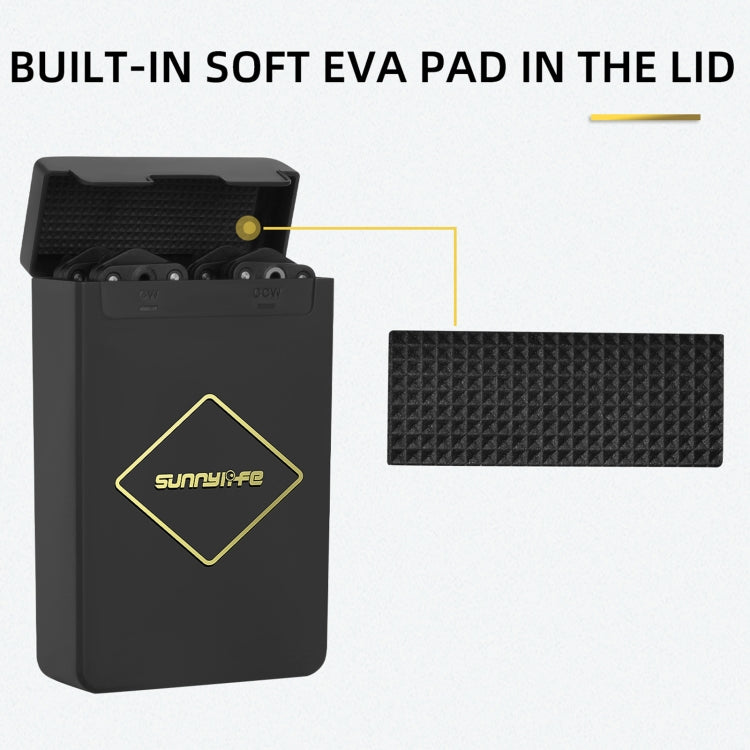 Sunnylife M3-SN376 2 Pairs Propeller Blade + Storage Box for DJI Mavic 3(Orange) - DIY Propeller by Sunnylife | Online Shopping South Africa | PMC TechLife | Buy Now Pay Later Mobicred