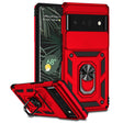 For Google Pixel 6 Pro Sliding Camshield Holder Phone Case(Red) - Google Cases by PMC TechLife | Online Shopping South Africa | PMC TechLife