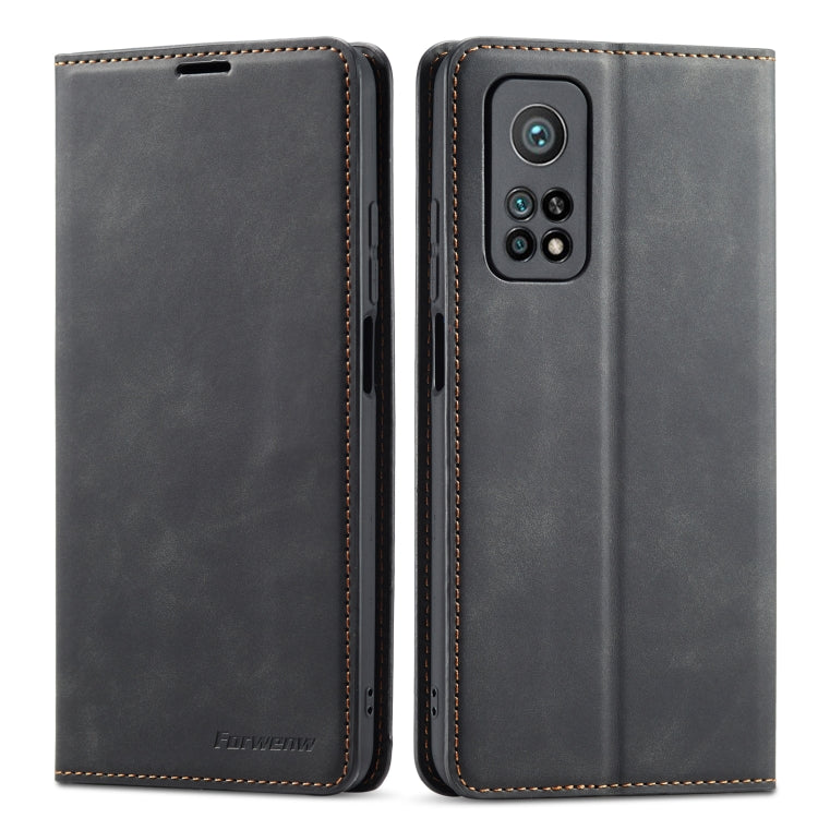 For Xiaomi Redmi Note 11 4G Global Forwenw Dream Series Oil Edge Strong Magnetism Leather Phone Case(Black) - free shipping - PMC TechLife - Order now!
