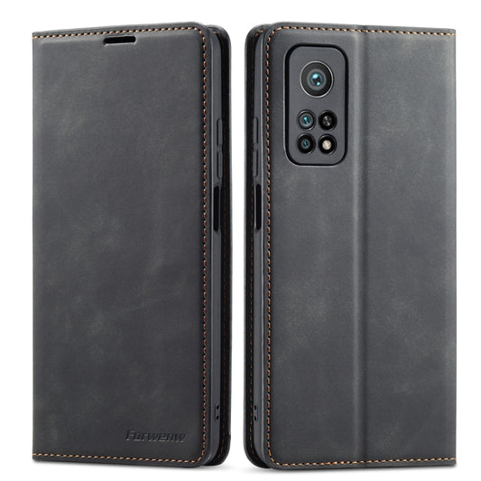 For Xiaomi Redmi Note 11 4G Global Forwenw Dream Series Oil Edge Strong Magnetism Leather Phone Case(Black) - free shipping - PMC Jewellery - Order now!