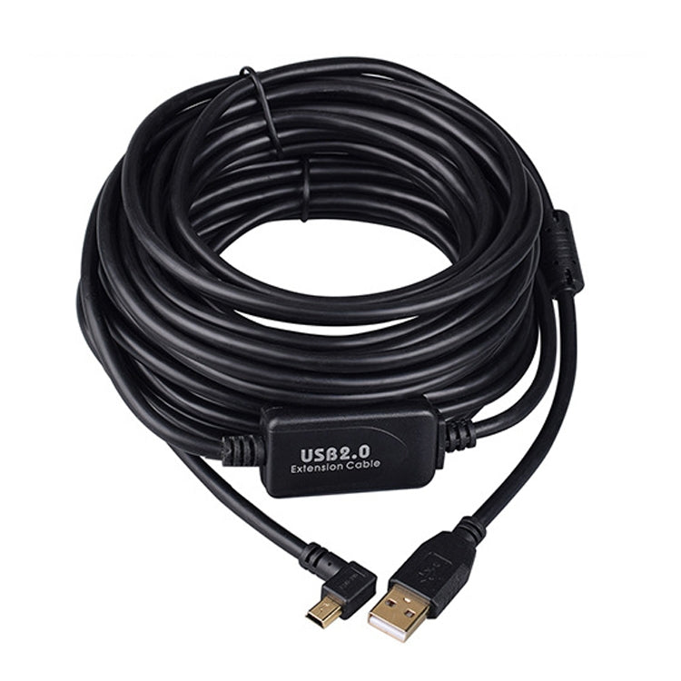 20m Elbow Mini 5 Pin to USB 2.0 Camera Extension Data Cable -  by PMC TechLife | Online Shopping South Africa | PMC TechLife | Buy Now Pay Later Mobicred