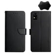 For ZTE Blade A31 Genuine Leather Fingerprint-proof Horizontal Flip Phone Case(Black) - ZTE Cases by PMC TechLife | Online Shopping South Africa | PMC TechLife | Buy Now Pay Later Mobicred