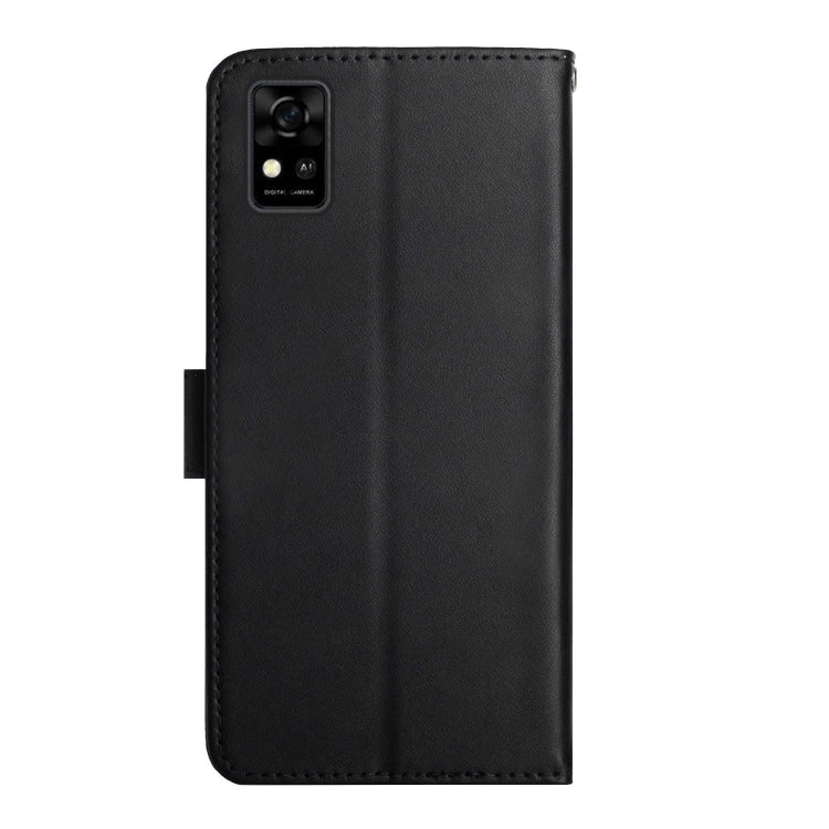 For ZTE Blade A31 Genuine Leather Fingerprint-proof Horizontal Flip Phone Case(Black) - ZTE Cases by PMC Jewellery | Online Shopping South Africa | PMC Jewellery | Buy Now Pay Later Mobicred