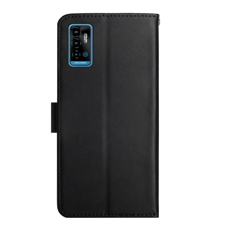 For ZTE Blade A71 Genuine Leather Fingerprint-proof Horizontal Flip Phone Case(Black) - ZTE Cases by PMC Jewellery | Online Shopping South Africa | PMC Jewellery | Buy Now Pay Later Mobicred