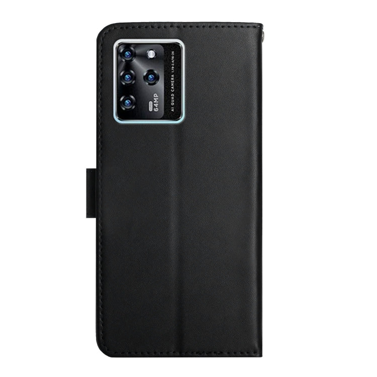 For ZTE Blade V30 Genuine Leather Fingerprint-proof Horizontal Flip Phone Case(Black) - ZTE Cases by PMC Jewellery | Online Shopping South Africa | PMC Jewellery | Buy Now Pay Later Mobicred