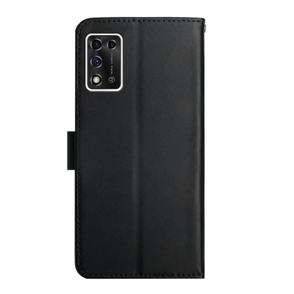 For ZTE Libero 5G II Genuine Leather Fingerprint-proof Horizontal Flip Phone Case(Black)