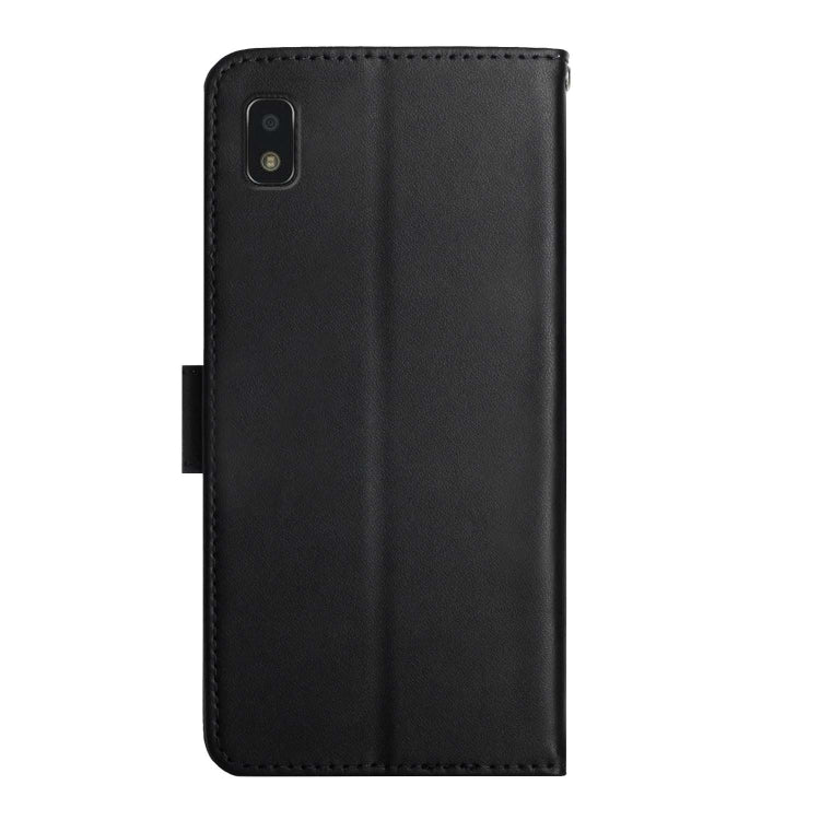For ZTE Blade L210 Genuine Leather Fingerprint-proof Horizontal Flip Phone Case(Black) - ZTE Cases by PMC TechLife | Online Shopping South Africa | PMC TechLife | Buy Now Pay Later Mobicred