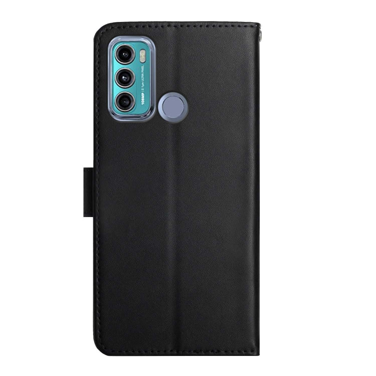 For Motorola Moto G60 Genuine Leather Fingerprint-proof Horizontal Flip Phone Case(Black) - Motorola Cases by PMC TechLife | Online Shopping South Africa | PMC TechLife | Buy Now Pay Later Mobicred