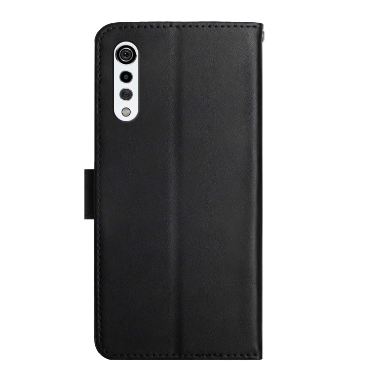 For LG Velvet 2 Pro Genuine Leather Fingerprint-proof Flip Phone Case(Black) - LG Cases by PMC Jewellery | Online Shopping South Africa | PMC Jewellery | Buy Now Pay Later Mobicred