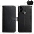 For UMIDIGI A7 Genuine Leather Fingerprint-proof Flip Phone Case(Black) - More Brand by PMC TechLife | Online Shopping South Africa | PMC TechLife | Buy Now Pay Later Mobicred