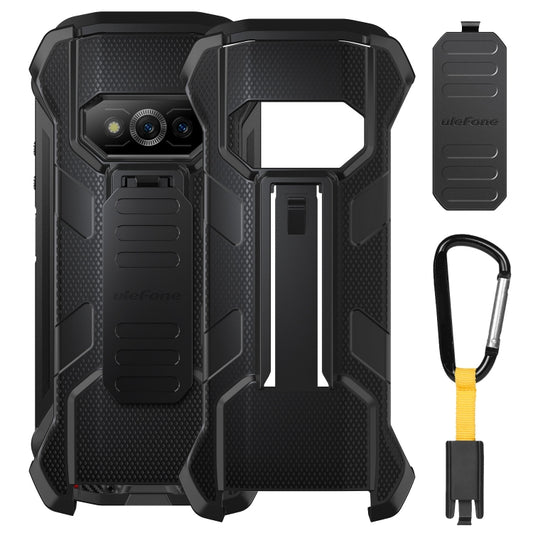 For Ulefone Power Armor 15 Ulefone Back Clip Phone Case with Carabiner (Black) - Ulefone Cases by Ulefone | Online Shopping South Africa | PMC Jewellery | Buy Now Pay Later Mobicred