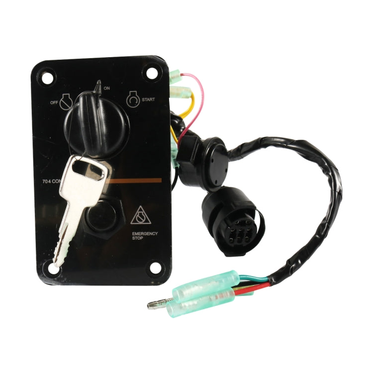 Outboard / Yacht Single Engine Key Switch Panel Kit for Yamaha 704-82570-08-00 - Marine Accessories & Parts by PMC TechLife | Online Shopping South Africa | PMC TechLife | Buy Now Pay Later Mobicred