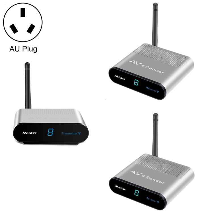 Measy AV530-2 5.8GHz Wireless Audio / Video Transmitter + 2 Receiver, Transmission Distance: 300m, AU Plug - free shipping - PMC Jewellery - Order now!