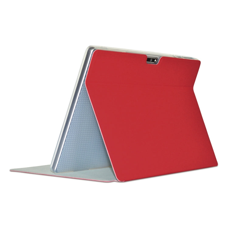 For TECLAST M30 / M30 Pro TECLAST Business Style Horizontal Flip PU Leather Protective Case with Holder(Red) - free shipping - PMC Jewellery - Order now!