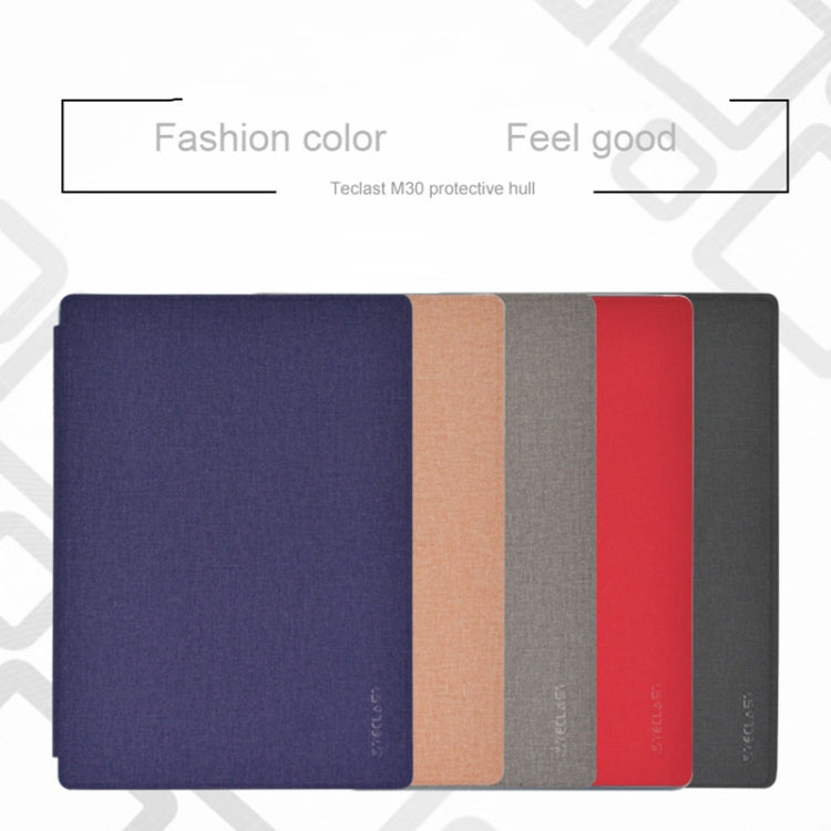 For TECLAST M30 / M30 Pro TECLAST Business Style Horizontal Flip PU Leather Protective Case with Holder(Red) - free shipping - PMC Jewellery - Order now!