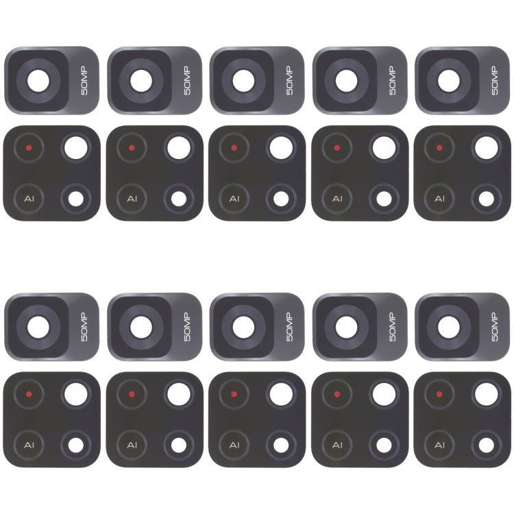 10 PCS Back Camera Lens For Xiaomi Redmi Note 11S 5G / Redmi Note 11 China / Redmi Note 11T 5G / Poco M4 Pro 5G - Camera by PMc TechLife | Online Shopping South Africa | PMc TechLife | Buy Now Pay Later Mobicred