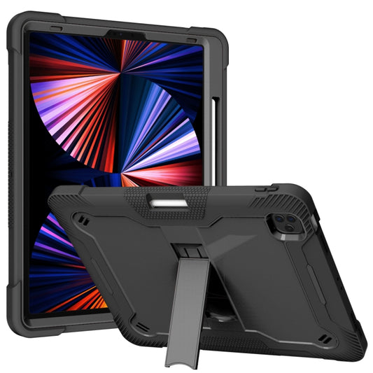 For iPad Pro 12.9 2022 / 2021 / 2020 / 2018 Silicone + PC Shockproof Tablet Case(Black) - free shipping - PMC Jewellery - Order now!