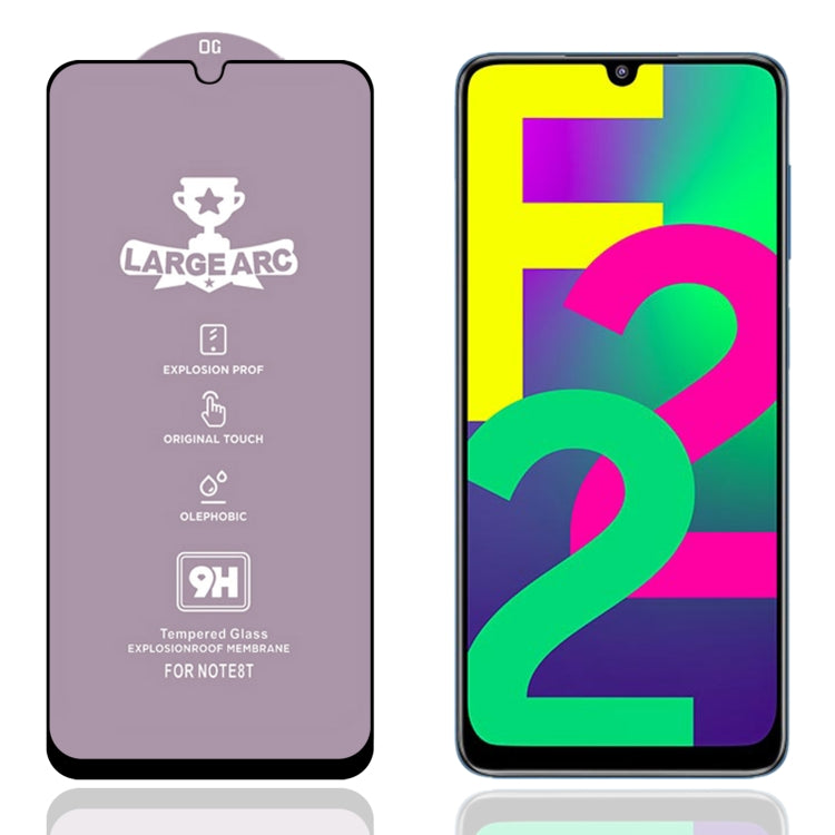 9H HD Alumina Tempered Glass Film For Samsung Galaxy F22 4G - Galaxy Tempered Glass by PMC TechLife | Online Shopping South Africa | PMC TechLife | Buy Now Pay Later Mobicred