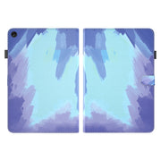 For Lenovo Tab M10 Plus 10.6 3rd Gen. Watercolor Pattern Skin Feel Magnetic Leather Tablet Case(Winter Snow)