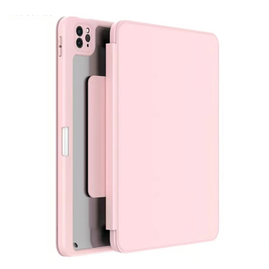 For iPad 10.2 2021 / 2020 / 2019 Mutural Jianshang Series Tablet Leather Smart Case(Pink) - free shipping - PMC Jewellery - Order now!