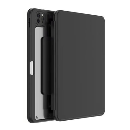 For iPad Pro 12.9 2022 / 2021 / 2020 / 2018 Mutural Jianshang Series Tablet Leather Smart Case(Black) - free shipping - PMC Jewellery - Order now!