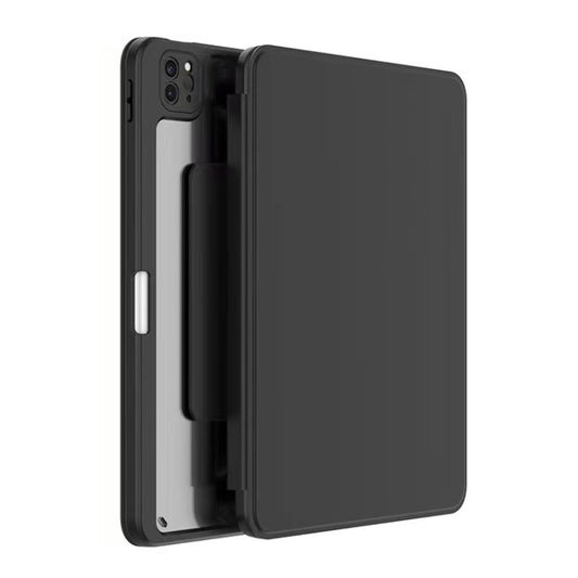 For iPad Pro 12.9 2022 / 2021 / 2020 / 2018 Mutural Jianshang Series Tablet Leather Smart Case(Black) - free shipping - PMC Jewellery - Order now!