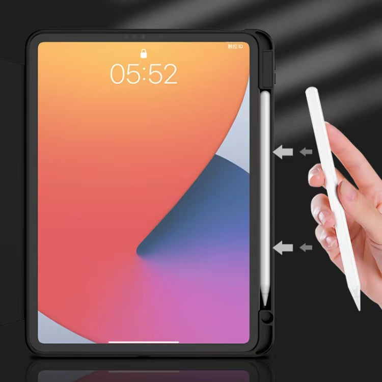 For iPad Pro 12.9 2022 / 2021 / 2020 / 2018 Mutural Jianshang Series Tablet Leather Smart Case(Mint Green) - free shipping - PMC Jewellery - Order now!