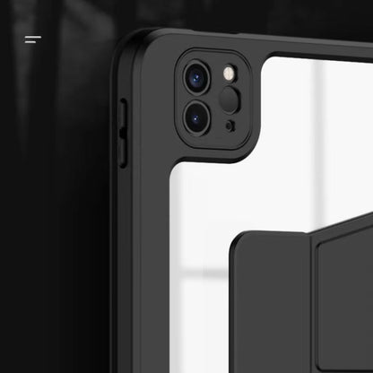 For iPad Pro 12.9 2022 / 2021 / 2020 / 2018 Mutural Jianshang Series Tablet Leather Smart Case(Black) - free shipping - PMC Jewellery - Order now!