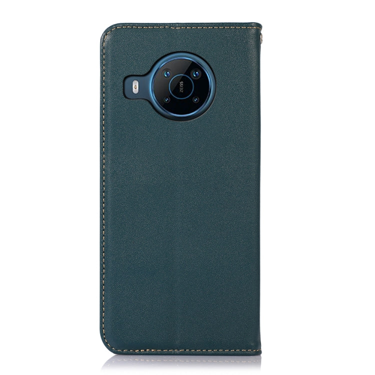 For Nokia X100 KHAZNEH Nappa Top Layer Cowhide Leather Phone Case(Green) - Nokia Cases by PMC TechLife | Online Shopping South Africa | PMC TechLife | Buy Now Pay Later Mobicred
