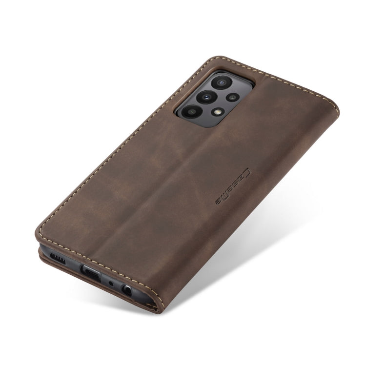 For Samsung Galaxy A23 CaseMe 013 Multifunctional Horizontal Flip Leather Phone Case(Coffee) - free shipping - PMC Jewellery - Order now!