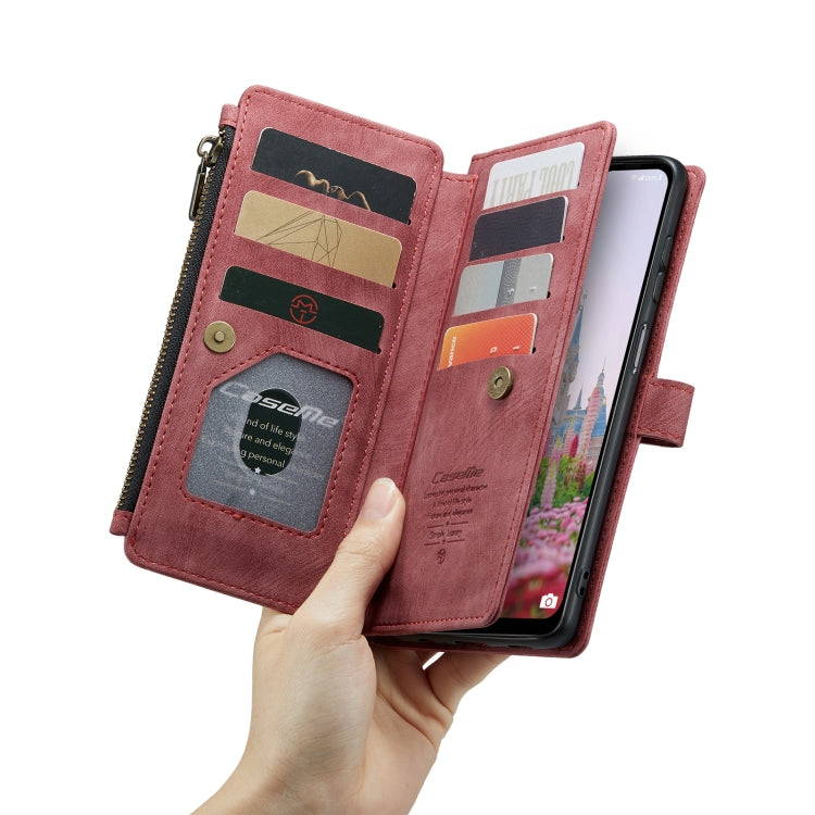 For Samsung Galaxy A13 4G/A13 5G/A04S/A04/M13 5G CaseMe C30 Multifunctional Phone Leather Case(Red) - free shipping - PMC Jewellery - Order now!