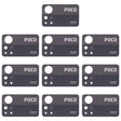 10 PCS Back Camera Lens For Xiaomi Poco X4 Pro 5G - Camera by PMC TechLife | Online Shopping South Africa | PMC TechLife