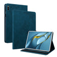 For Huawei MatePad Pro 10.8 2021 Butterfly Flower Embossed Leather Tablet Case(Blue) - Huawei by PMC TechLife | Online Shopping South Africa | PMC TechLife | Buy Now Pay Later Mobicred