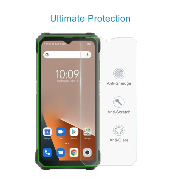50 PCS 0.26mm 9H 2.5D Tempered Glass Film For Blackview BL8800 5G