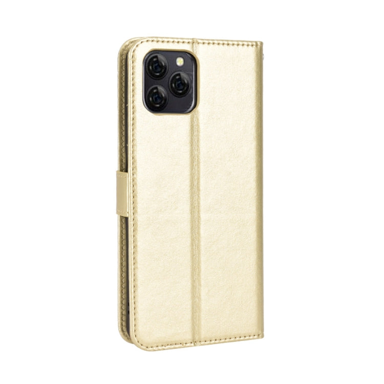 For Blackview A95 Retro Crazy Horse Texture Leather Phone Case(Gold) - More Brand by PMC TechLife | Online Shopping South Africa | PMC TechLife | Buy Now Pay Later Mobicred