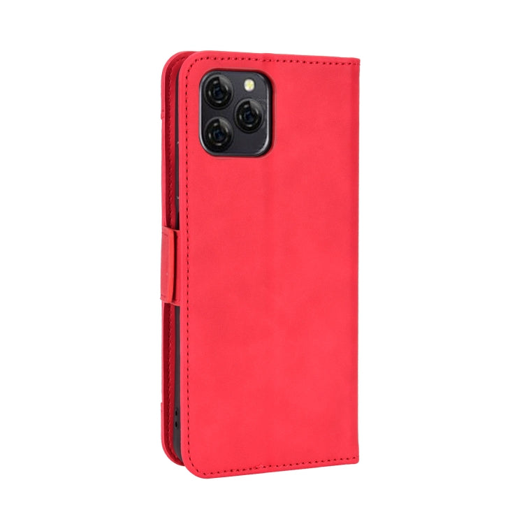 For Blackview A95 Skin Feel Calf Texture Card Slots Leather Phone Case(Red) - More Brand by PMC TechLife | Online Shopping South Africa | PMC TechLife | Buy Now Pay Later Mobicred