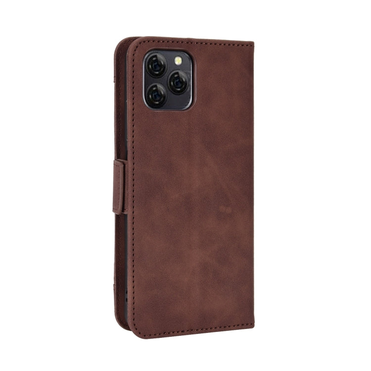 For Blackview A95 Skin Feel Calf Texture Card Slots Leather Phone Case(Brown) - More Brand by PMC TechLife | Online Shopping South Africa | PMC TechLife | Buy Now Pay Later Mobicred