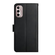For Motorola Moto G Stylus 4G 2022 Genuine Leather Fingerprint-proof Horizontal Flip Phone Case(Black)