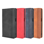 For Ulefone Power Armor 14 / 14 Pro Magnetic Buckle Retro Texture Leather Phone Case(Black)