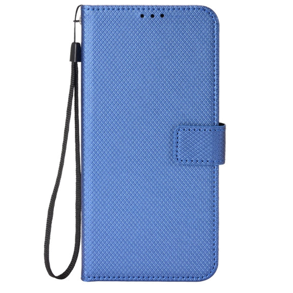 For Ulefone Power Armor 14 / 14 Pro Diamond Texture Leather Phone Case(Blue)