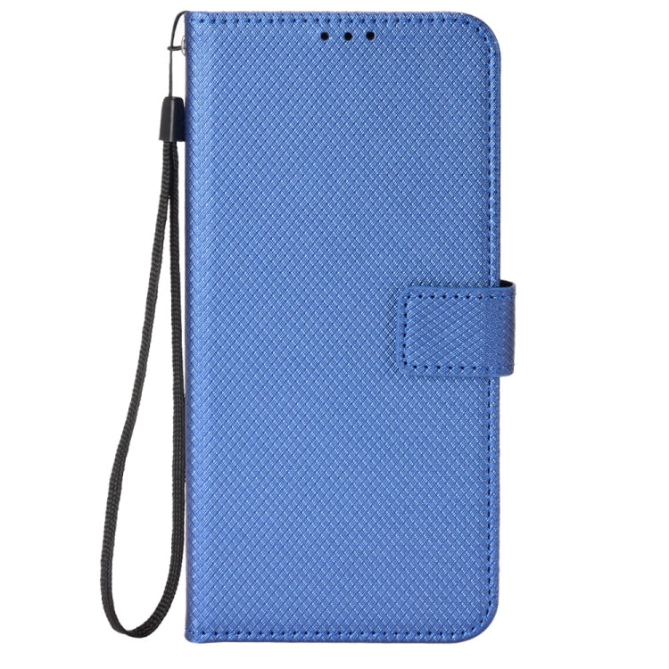 For Ulefone Power Armor 14 / 14 Pro Diamond Texture Leather Phone Case(Blue)