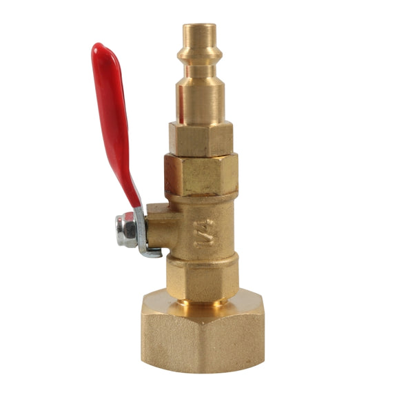 A6863 RV Female + Male 1/4 Drain Fitting Adapter with Storage Bag