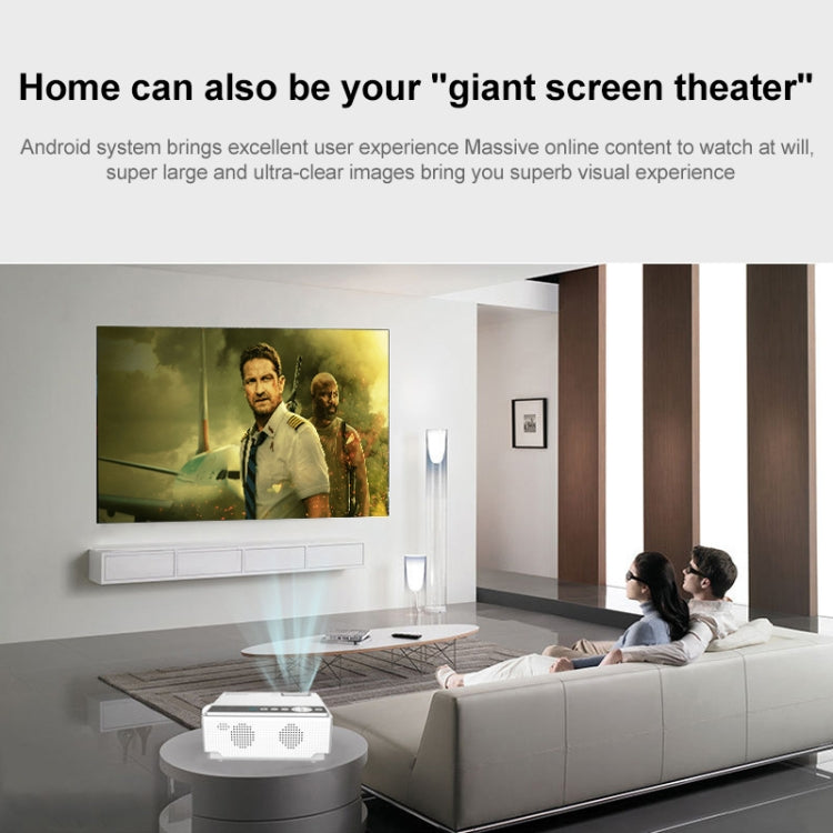 E460 1280x720P 120ANSI LCD LED Smart Projector, Basic Version, Plug Type:US Plug - LED Projector by PMC TechLife | Online Shopping South Africa | PMC TechLife | Buy Now Pay Later Mobicred