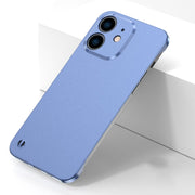For iPhone 11 Electroplating Frosted Frameless Phone Case (Purple)