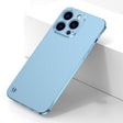 For iPhone 11 Pro Electroplating Frosted Frameless Phone Case (Light Blue) - iPhone 11 Pro Cases by PMC TechLife | Online Shopping South Africa | PMC TechLife | Buy Now Pay Later Mobicred