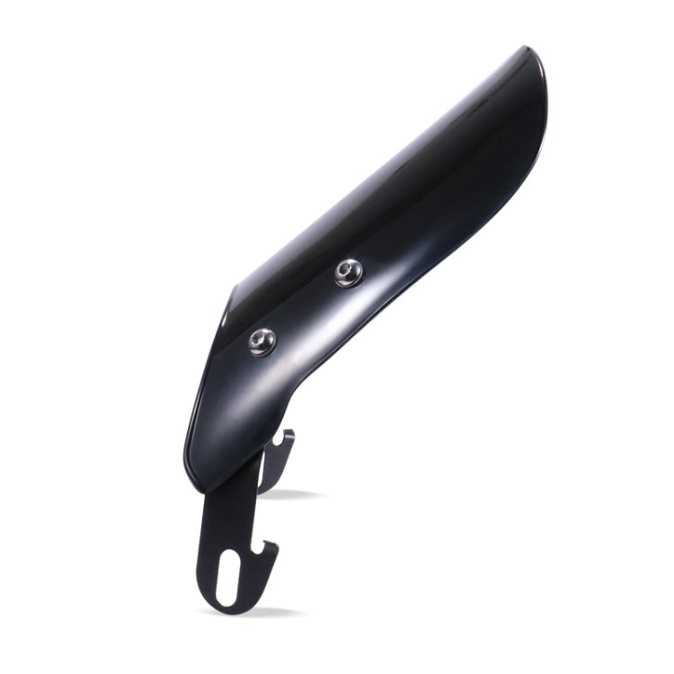 XRL-456120 Motorcycle 5-7 inch Headlight Retro Windshield(Black) - Others by PMC TechLife | Online Shopping South Africa | PMC TechLife | Buy Now Pay Later Mobicred