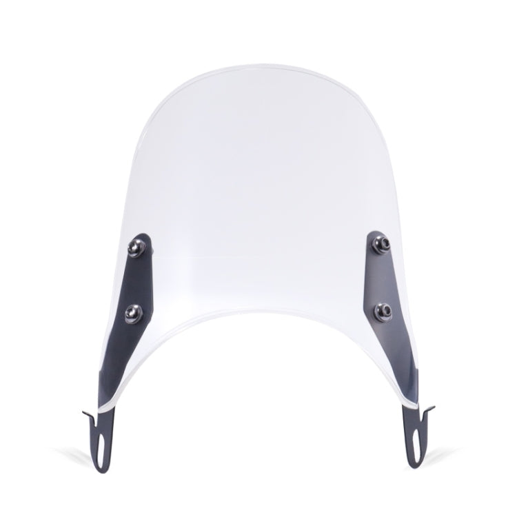 XRL-456120 Motorcycle 5-7 inch Headlight Retro Windshield(Transparent) - free shipping - PMC TechLife - Order now!